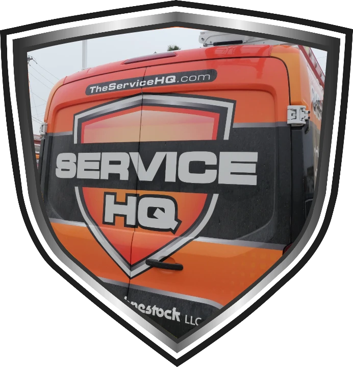 Service HQ Van Behind Photo